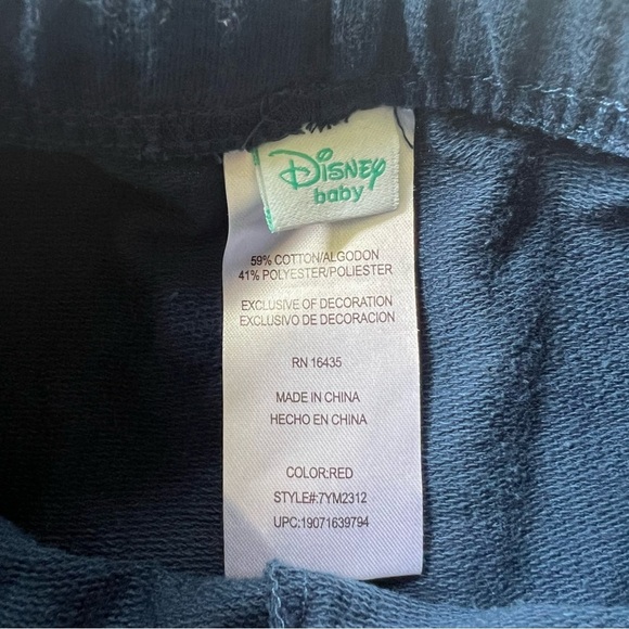 Disney Baby Mickey Mouse Shirt And Pant Outfit 6-9 Months - Picture 7 of 8